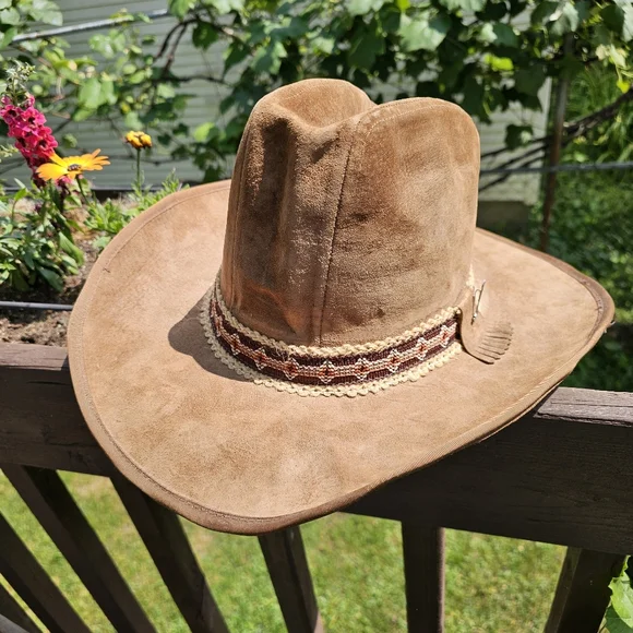 Stetson | Accessories | Vintage Stetson Jbs Brown Cowboy Hat  display picture 1